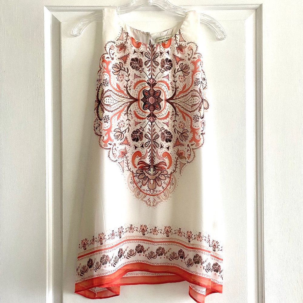 MAX STUDIO | Flowy Sleeveless Boho Chic Blouse